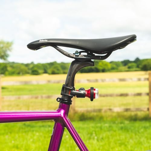Rechargeable LED Rear Light for Bicycles and Vehicles - Waterproof, High Visibility