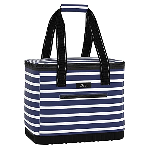 SCOUT Stiff One Insulated Cooler Nantucket Navy - Hard Bottom, 30 Cans