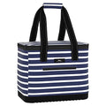SCOUT Stiff One Insulated Cooler Nantucket Navy - Hard Bottom, 30 Cans
