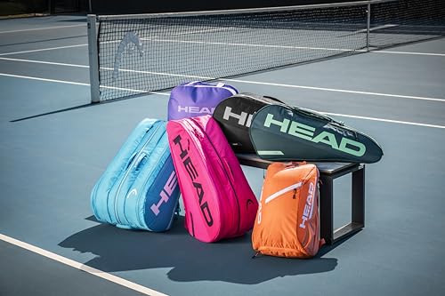 HEAD Tennis Racquet Bag M Holds 6 Racquets with Climate Control & Backpack System