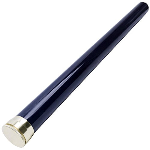 Maxcatch Carbon Fiber Fly Fishing Rod Travel Tube Case 33.46 Inch for 10ft 4-Piece Fly Rod - Aluminum Cap