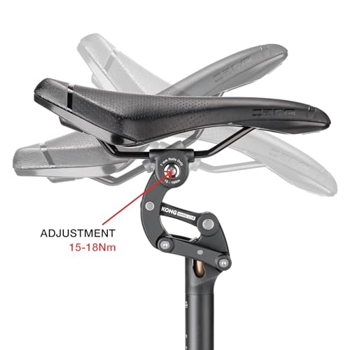 KONG MING CAR Suspension Seat Post 27.2mm Shock-Absorbing Bicycle Seat Post