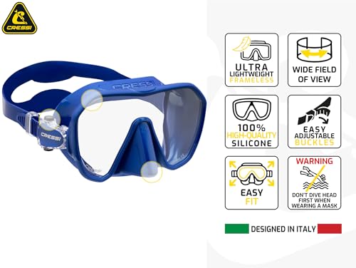 Pink Fluo Snorkel & Mask Combo for Snorkeling - Lightweight & High Performance