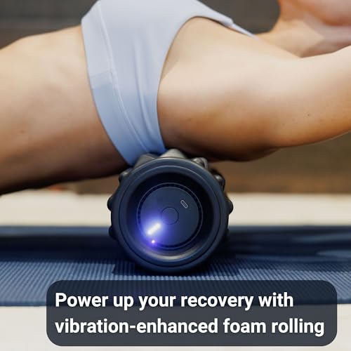 Icebound Essentials Flow Vibrating Foam Roller - 5 Modes Deep Tissue Massage for Muscle Recovery