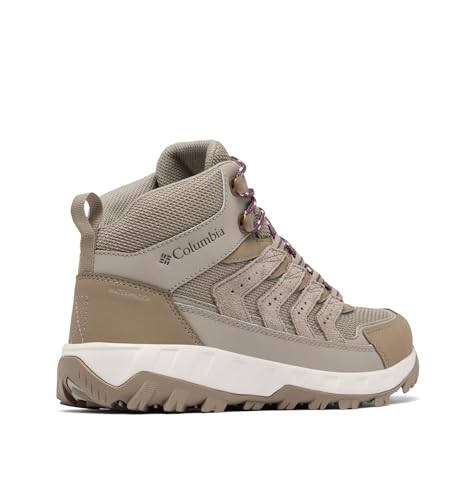 Columbia Men's Strata Trail Mid Waterproof Hiking Shoes - Kettle Blush Rose 7