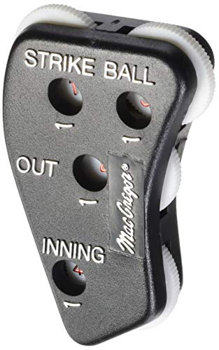4-Way Umpire's Indicator with Spin Wheel for Baseball & Softball