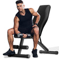 Adjustable Weight Bench for Home Gym Olympic Workout Bench with 700 LB Capacity Dumbbell Exercise Incline/Decline Bench for Strength Training and Full Body Workout