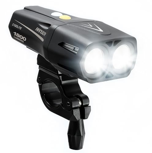 Bike Light 2000 Lumens - Ultra Bright Endurance Cycling Light with 9 Modes Waterproof USB Rechargeable