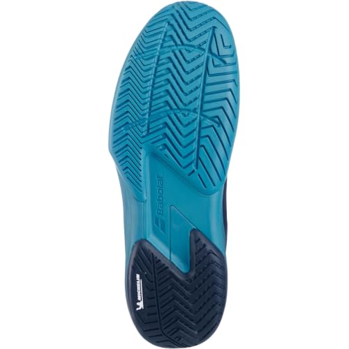 Babolat Men's SFX4 All Court Tennis Shoes 10.5 Black Blue - Wide Fit, Comfortable Performance