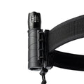 TACNEX Flashlight Holster for Duty Belt 1.2 Inch Diameter Rotatable MOLLE Torch Case