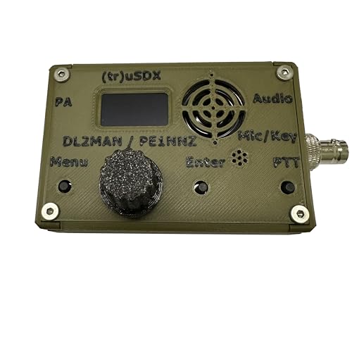 Malahit 5-Band QRP Transceiver with Army Green Case - Amateur Radio Equipment