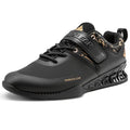 Men's & Women's Training Squat Shoes - Obsidian Black, Size 11 Women / 9.5 Men - Professional Fitness Footwear