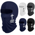 Cross Full Face Ski Mask Balaclava for Winter Sports - Shyyween 4 Pack