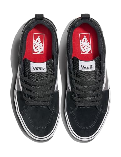 Vans Men's Filmore Sneakers Black Pewter Size 11.5 Low Top Skate Shoes