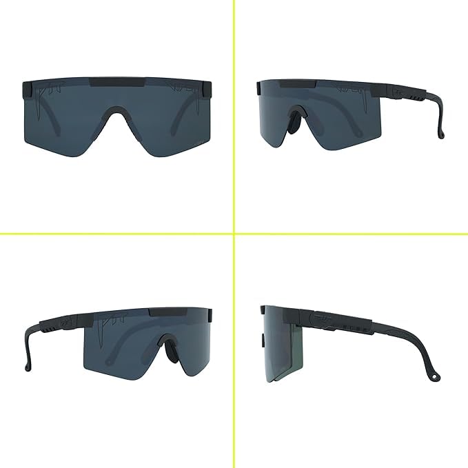 Pit Viper Original 2.0 I Retro Sport Sunglasses - Merika Smoke Wide