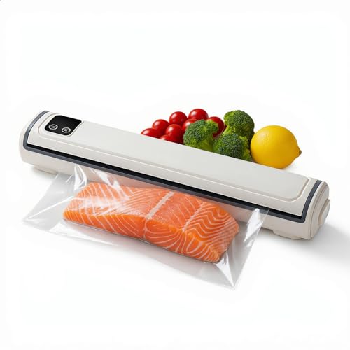 Vacuum Sealer Machine with Automatic One-Touch Sealing — Compact Food Preservation
