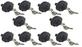 Set of 10 Keyed Alike Trigger Gun Locks for Firearms Safety - Universal Fit