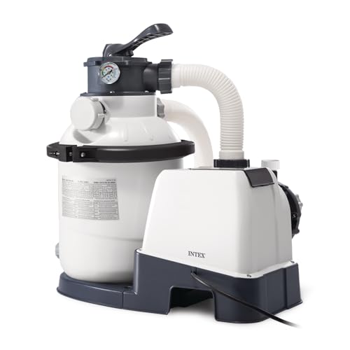 Intex 1500 GPH Krystal Clear Sand Filter Pump for Above Ground Pools