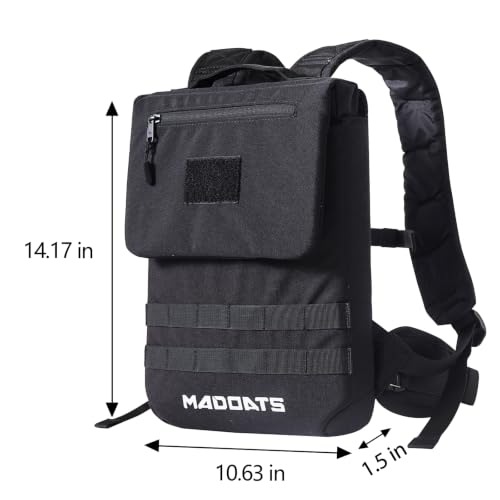 Rucking Plate Carrier with Adjustable Straps and Reinforced Structure