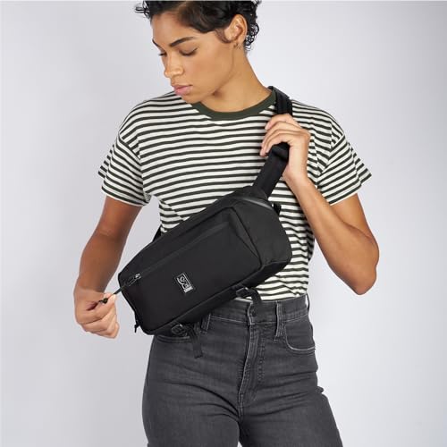 Mini Kadet Sling Bag Black Xrf - Water-Resistant Crossbody Messenger