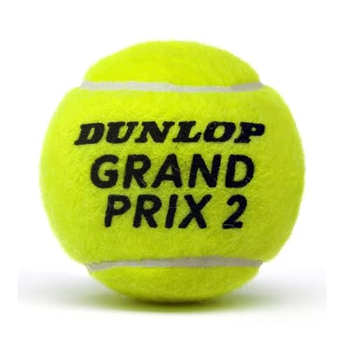 Dunlop Grand Prix Tennis Balls - Single Can (3 Balls) Extra Duty