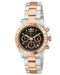 Invicta Speedway Men's 39mm Quartz Watch with Black Dial - Stainless Steel