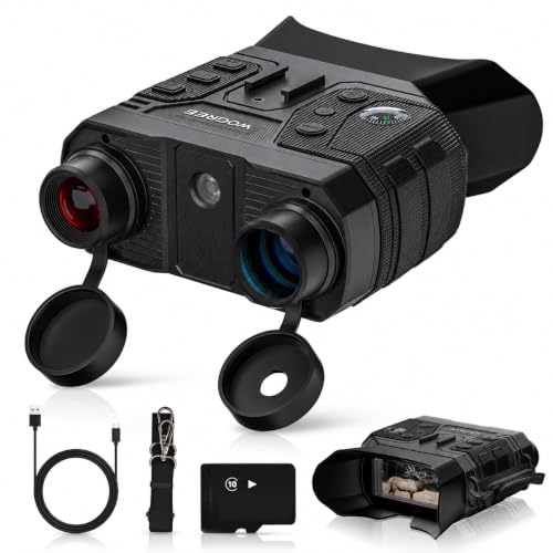 4K Night Vision Goggles with 8X Digital Zoom and 1300FT Range