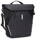 Water-Resistant Courier Bag 22L for Bike Mounting with InLock Compatibility - Black