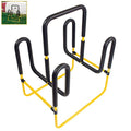 Suspenz Double-Up SUP Stand for 2 Paddleboards or Surfboards, Lightweight Aluminum, Yellow