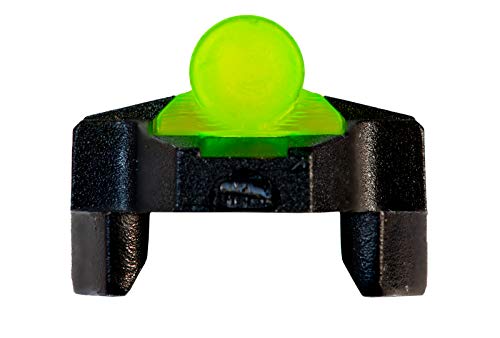 HIVIZ M-Series Magnetic Shotgun Sight – Front Sight for Most Ribbed Shotguns – Includes Interchangeable LitePipes in Green, Red & Two-Tone – Magnetic Snap-On Base – Fits Multiple Rib Widths