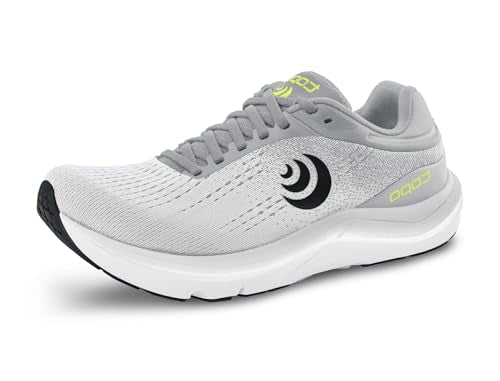 Topo Athletic Men's Magnifly 5 Running Shoes 11.5 Grey/Black Lightweight Cushioned Road Sneakers