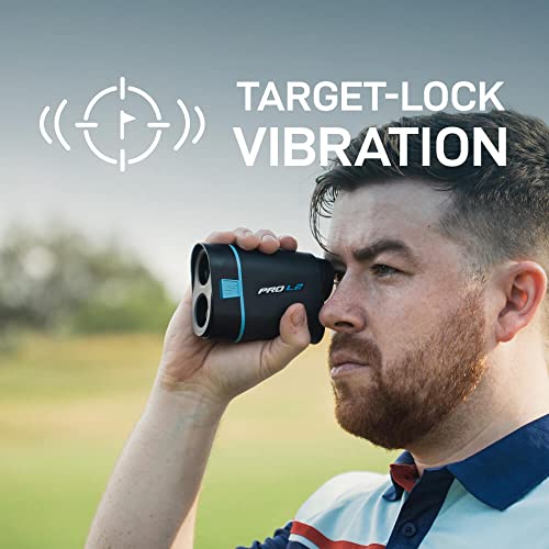 Shot Scope PRO L2 Golf Rangefinder - Blue, 700 Yards, Slope Technology