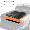 AlltoAuto 26 CuFt Waterproof Truck Bed Cargo Bag Orange/Black Heavy Duty PVC