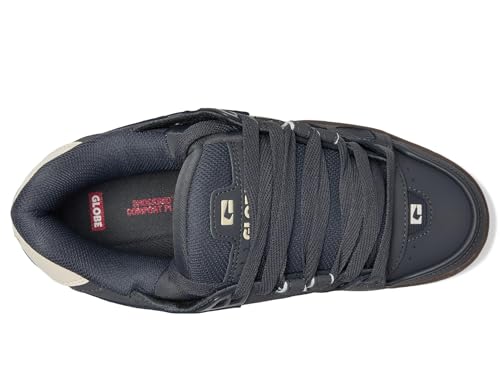 Globe Men's Sabre Skate Shoe - Lead Gum 10, Heavy Duty Skateboarding Shoe