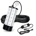 NS 60W Green Underwater LED Fishing Light for Boat & Dock Night Fishing