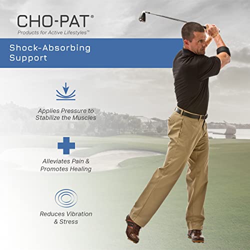Cho-Pat Golfer’s Elbow Support Strap - Medium, Overuse & Muscle Strain Relief