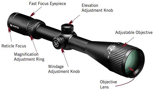 Vortex Crossfire II 3-12x56 Second Focal Plane Riflescope - V-Brite / 30mm Tube