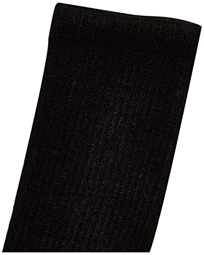 X-Large Black Thorlos Unisex Adult Moderate Padded Military Socks - Anti-Fatigue Over the Calf