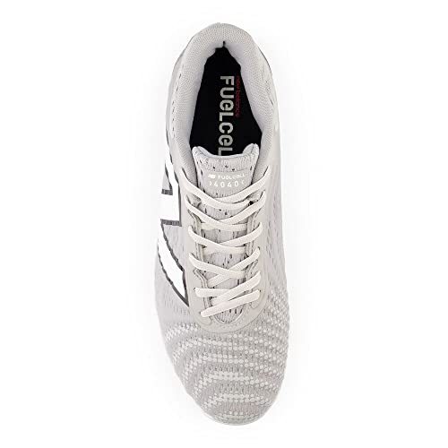 New Balance FuelCell 4040 V7 Metal Baseball Cleats - Raincloud White 11.5