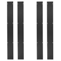 Black Ice 5' Ski Guide Rails 4-Pack for Snowmobile Trailers & Truck Beds
