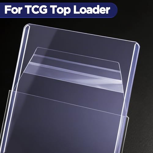 400 Pack Top Loader Card Sleeves Bulk Protectors for Trading Cards