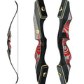 Recurve Bow and Arrow Set 45 lbs Coral Snake - 60 Inch Takedown Hunting Bow