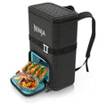 Ninja FrostVault Go Soft Backpack Cooler - Charcoal Gray, 24 Can Variation
