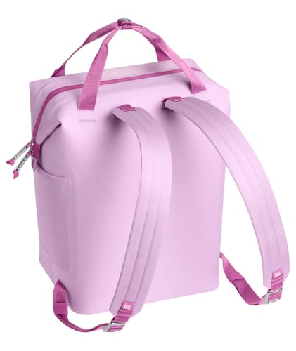 Stanley All Day Madeleine Mini Cooler Backpack - Soft Orchid, 20 Can Insulated Travel Bag with Handle & Straps