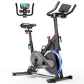 Lacuffy Pro-Silvery Indoor Cycling Bike with 32-Level Magnetic Resistance, Bluetooth App, Silent Belt Drive, Adjustable Seat & Handlebars