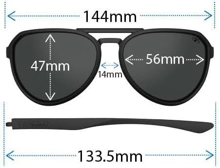 Selca Tangle-Free Aviator Sunglasses for Men & Women | Perfect for Golf, Hiking & Active Lifestyles