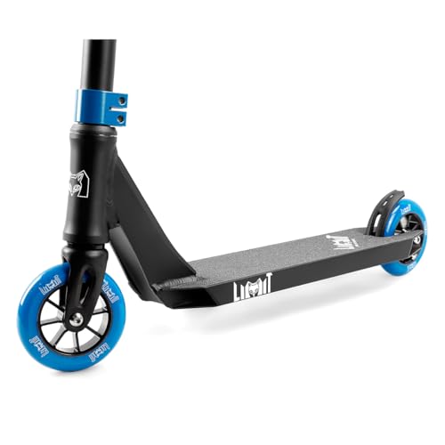 Limit LMT08 Pro Kids Trick Scooter Blue - Lightweight Freestyle Stunt Scooter for Boys & Girls 7+
