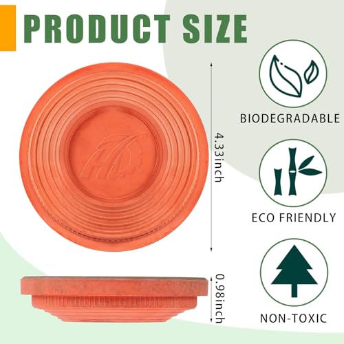 Silipull Biodegradable Orange Clay Pigeons 108mm - 100 Targets for Shooting