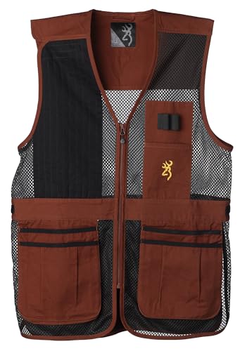 Large Breathable Mesh Shooting Vest for Sporting Clays, Trap & Skeet - Browning Trapper Creek