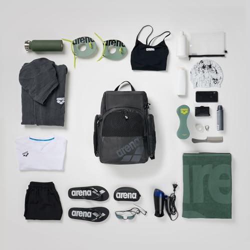 ARENA One Go Swim Sports Backpack Navy 35L - Water-Resistant & Ventilated